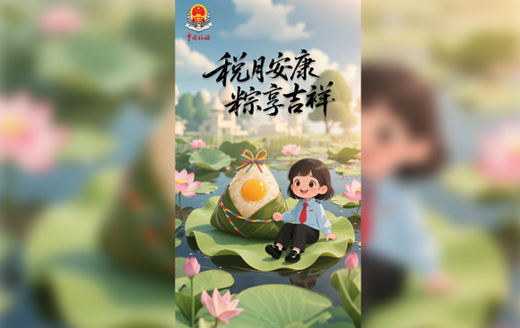 东疆综保区税务分局：“税”月安康 “粽”享吉祥