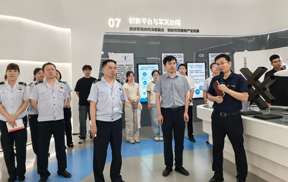 庆“八一”：东丽区税务局开展税企共建主题党日活动
