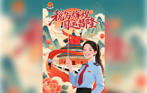 金秋税月庆华诞，聚财强国谱新篇