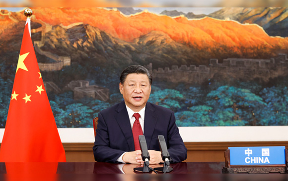 习近平：推动落实全球发展倡议、全球安全倡议、全球文明倡议、全球治理倡议