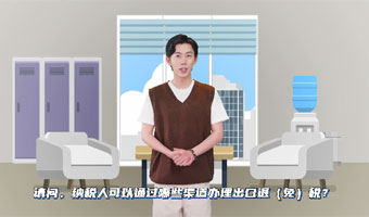 【视频解读】纳税人可以通过哪些渠道办理出口退（免）税？